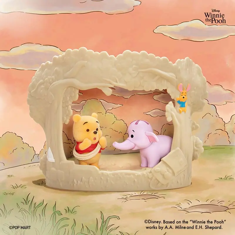 Winnie The Pooh Treehouse Theatre Series Figures Blind Box