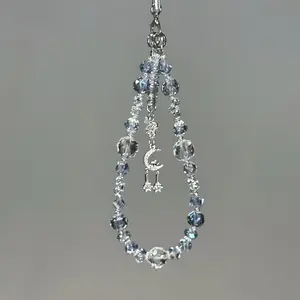 1pc of Dazzling Luxurious Exquisite Rhinestone Crystal Phone Charm, CCD Lanyard, Perfect Holiday Surprise or Birthday Gift for Her