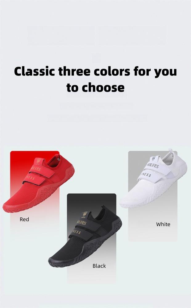 Squat Deadlift Shoes Men and Women Weightlifting Shoes Indoor Gym Comprehensive Training Shoes Non-slip