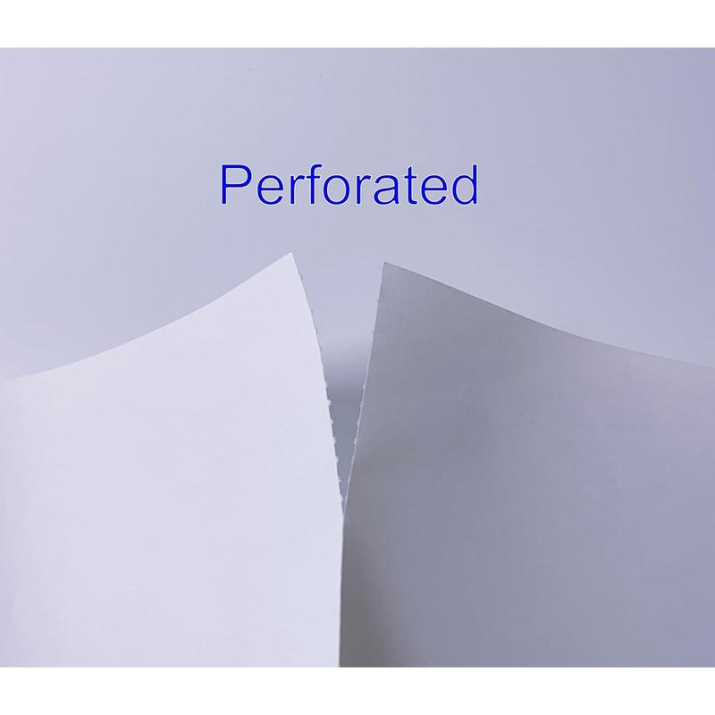 200 pages, BPS free, thermal printer paper 8.5 x 11, letter, folded, continuous, perforated, quick dry for pen, . For , Peripage, Munbyn, Jadens, Hprt, (lasting 3 )