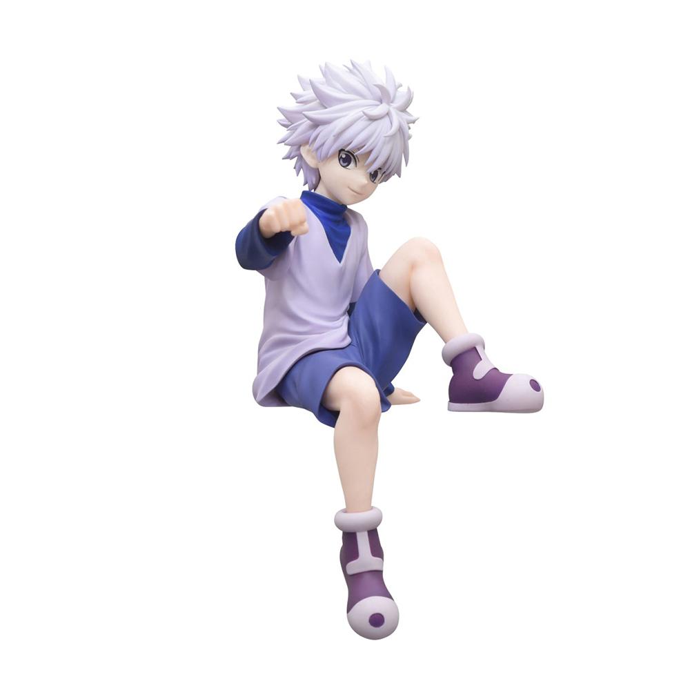 12cm Anime Hunter Killua Zoldyck Figure Pvc Hunter Aciton Figure Killua Figurine Gon Freecss Model Car Ornaments Gifts 12CM