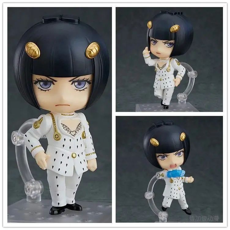 10cm JoJo's Bizarre Adventure Bruno Bucciarati 1175 Action Figure, Collectible Figurine for Anime Fans, Figurines Collectibles with Box, Christmas Gift Toy