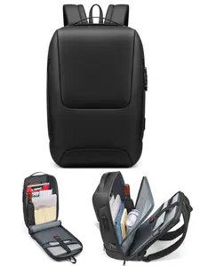 Large Capacity Casual Backpack with USB Charging Port, Travel Business Bag, Password Lock Laptop Backpack, Ideal Gift Choice