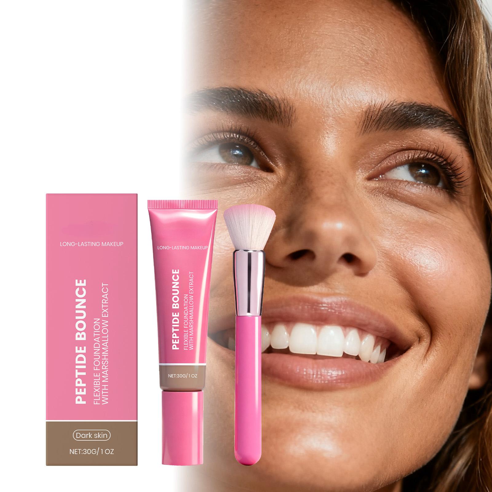 zephoco This Light And Long-Lasting Foundation For Dark Skin Tones Moisturizes, Nourishes And Brightens The Skin, Creating A Matte And Clear Makeup Look