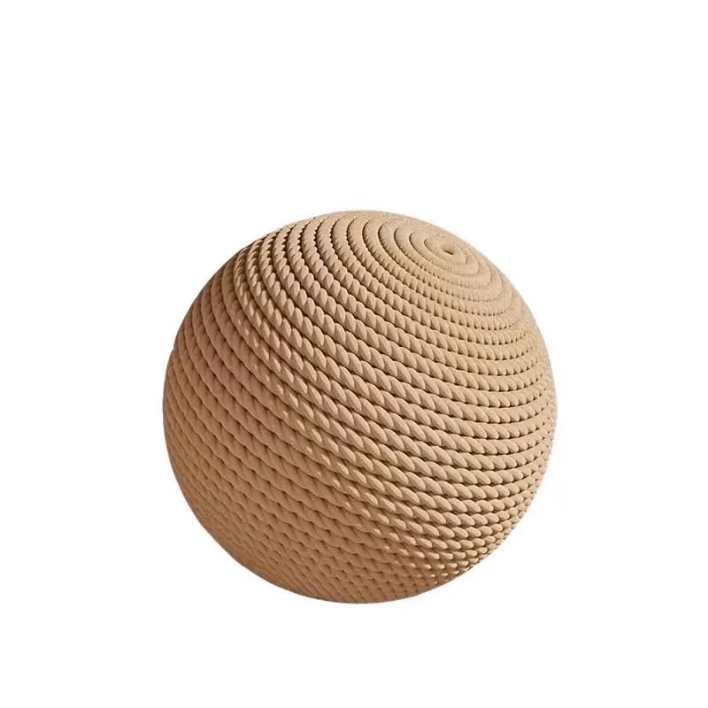 Extra Large Sisal Cat Scratching Ball, Scratcher, Wear Resistant Natural Hemp Kitten Toy, Multi Color Pet Self Play Toy for Indoor Cats, Durable Claw Grinding Ball to Protect Furniture, Gift for All Breeds of Cats