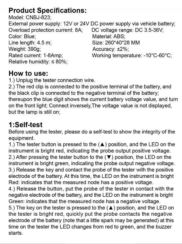 The Newest Electric Circuit Tester Automobile Electrical System Tester With Power Switch Vehicle Diagnostic Tool