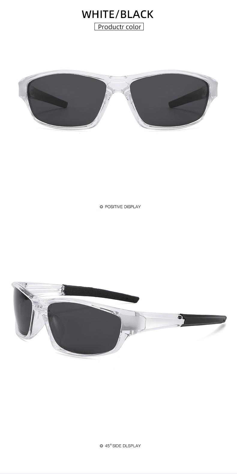 D620 outdoor  polarized   night vision  men's fishing special  cross-border e-commerce, military eyeglass, biking , trendy sporty   glass sport cycling sunglass unisex simple style sunglass mirror lens sport shade square frame