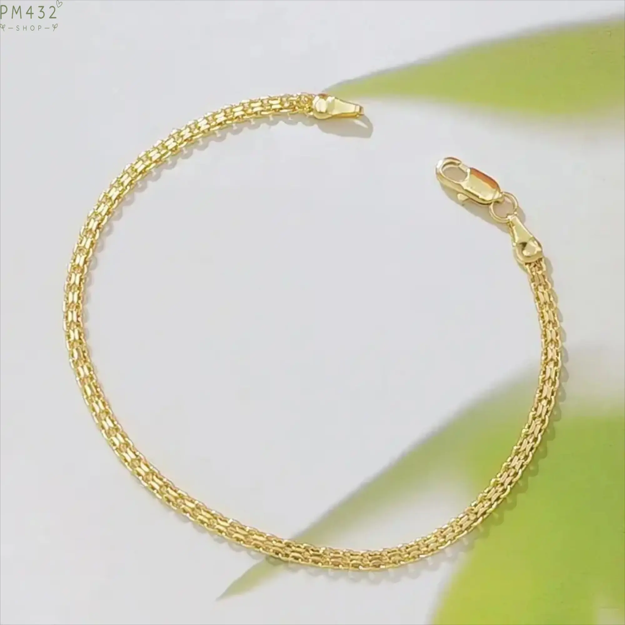 18K Gold Plated Herringbone Chain Bracelet for Women, Minimalist Flat Snake Chain Bracelet, Dainty 2mm Adjustable Gold Bracelet with Lobster Clasp, Trendy Everyday Jewelry Gift for Party, Date Night & Daily Wear