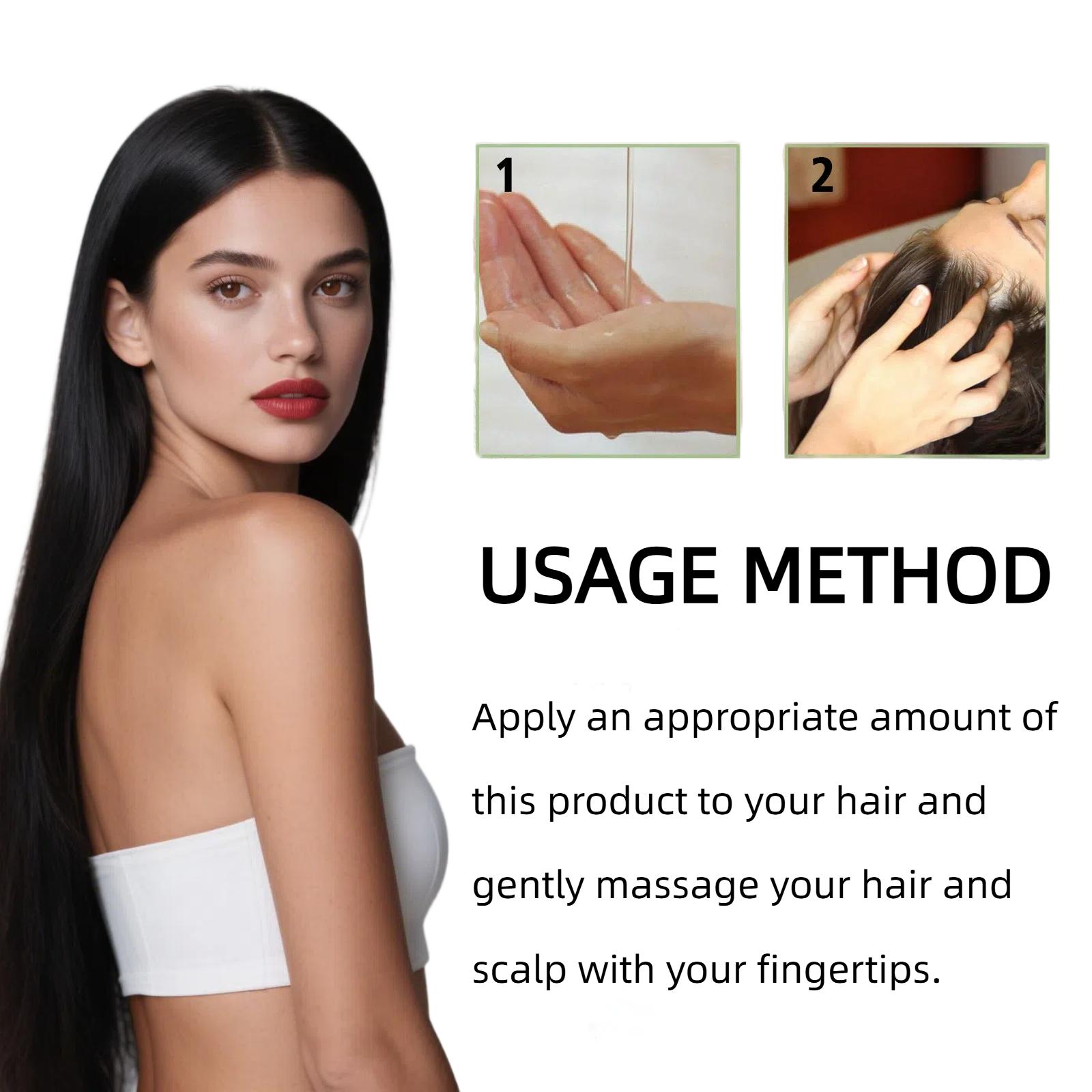 Herbal Hair Oil non-greasy, absorbs fast.Nourishes roots, tames frizz, boosts shine.Repairs dryness, hairoil for hair growth, promotes healthy scalp, shiny hair care oil Haircare Smooth Nourishing Rosemary Natural Heat Protectant Moisturize  Restore