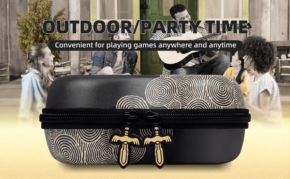 Switch Pro Controllers with Carrying Storage Case, Upgraded Gamepad Switch Remote Wireless Replacement for Switch Controller Support NFC/Dual Vibration/Screenshot/Wake-up Function, Perfect for Youngsters & Adults, ldeal Birthday Gift