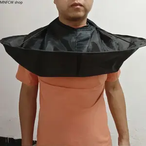 2026 Hot Selling Adult Barber Haircut Cape Shawl, Salon Hairdressing Waterproof Wrap, Anti-Hair Fall Essential Grooming Accessory for Home Salon Use