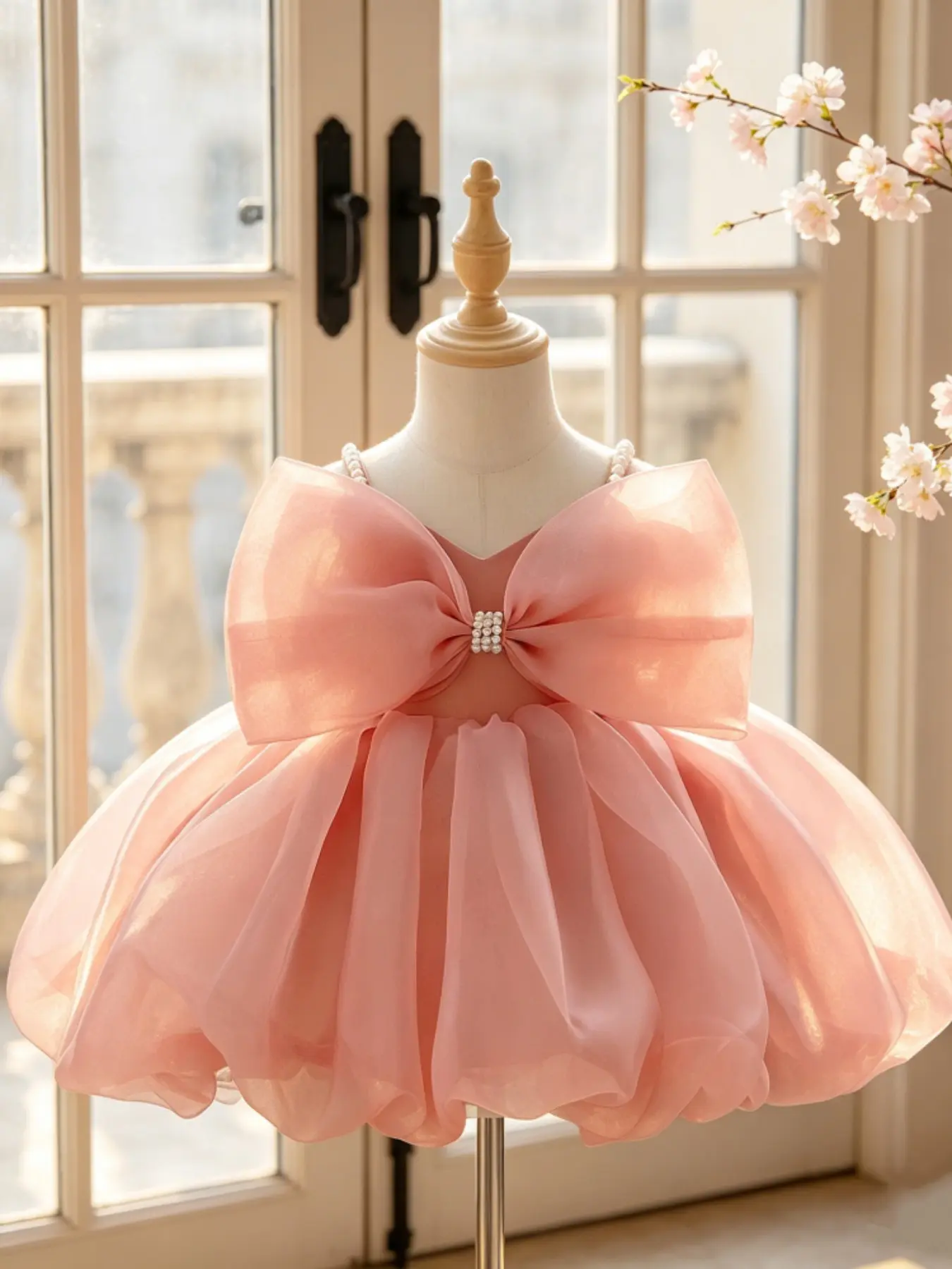 Children's dresses princess dresses tutu skirts flower girl party dresses Toddler party dress Baby's first birthday evening dress