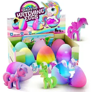 Unicorn Hatching Surprise Eggs for Kids - Birthday Gift for Girls - 6 Pack Grows 600% - Toys for Girls 3-8 - Party Favors for 3+ Year Old Girl - Gifts for Ages 3 4 5 6 7 8