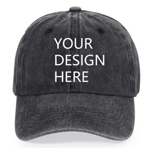 Customized retro baseball caps are available for both men and women and allow for personalized design of letter pattern prints.