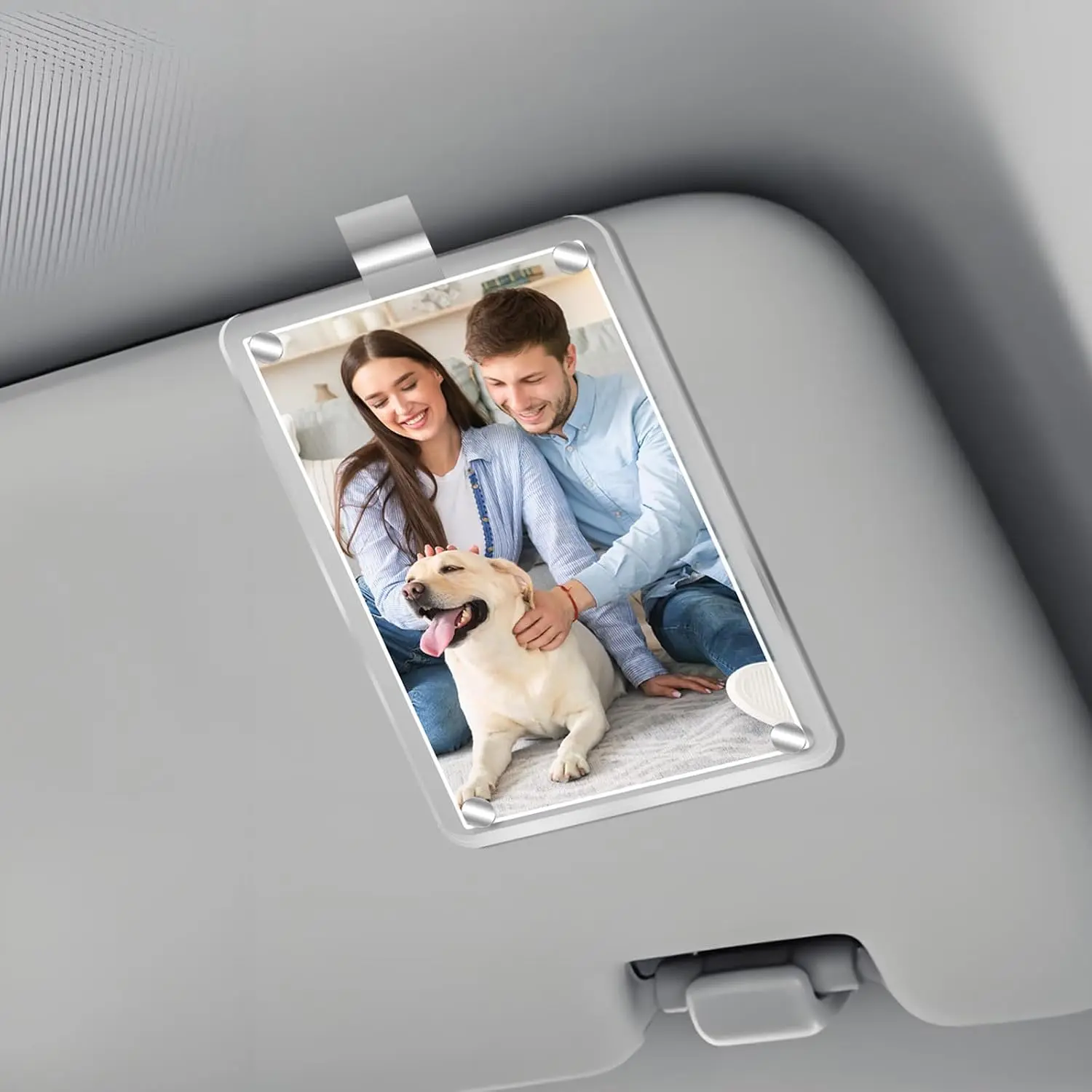 Personalized Photo Holder  Picture Frame,  Picture Holder,  Photo Holder  Visor Clip, Personalized  Accessories Can Be  to Add Your Personal Photo