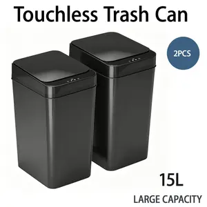Smart Motion Sensor Garbage Bin for Bedroom, Office, Bathroom Nordic Modern Style, Eco-Friendly Multifunctional Daily Home Items Space-Saving Gadgets