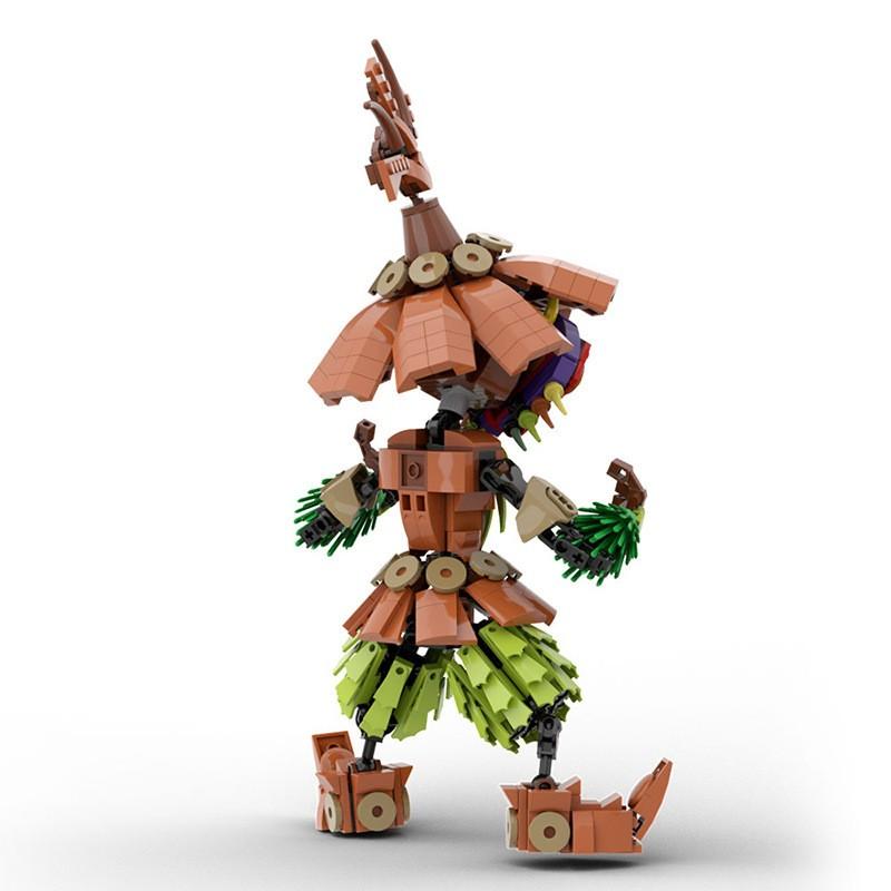 Skull Kid Building Blocks, Fantasy Adventure Character with Mask, DIY Collector Model for Action Figure Enthusiasts