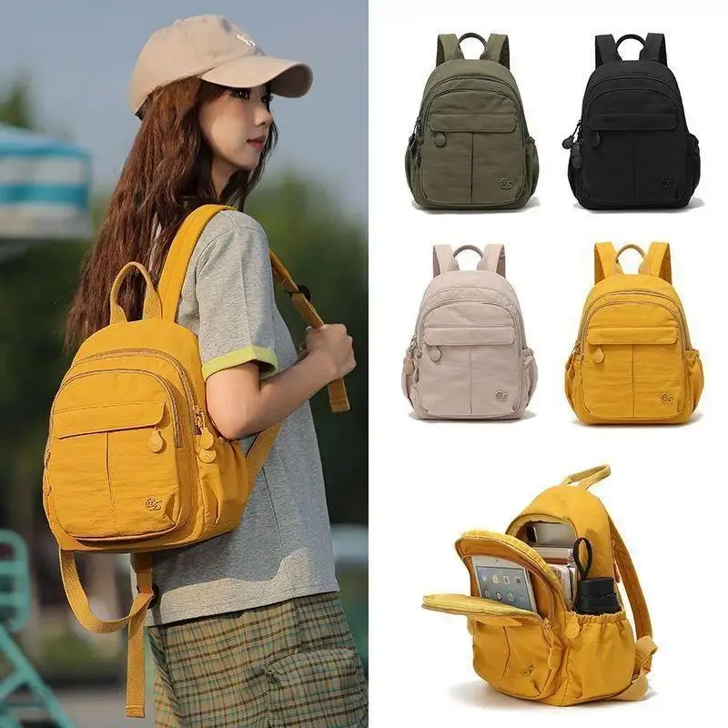 New Lightweight Compact Fashion Minimalist Backpack Water-Repellent Versatile Bag for Travel Sports School & Daily Use