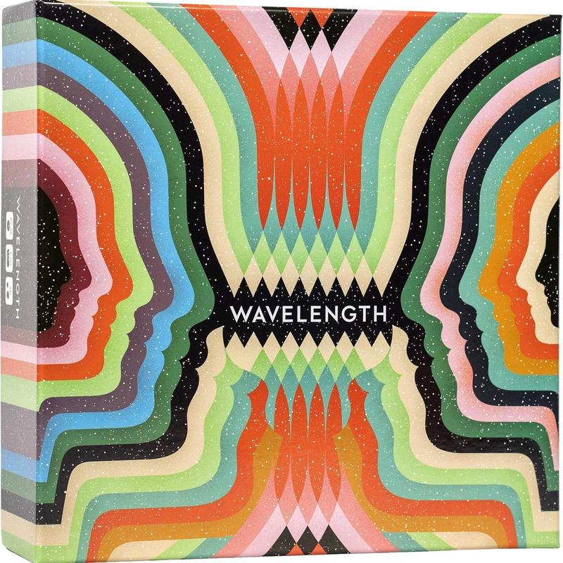 WaveLength Party Game, 1 Box Colorful Abstract Pattern Card Game, Exciting Family Game Night Choice, Fun & Engaging Group Activity, Tabletop Games