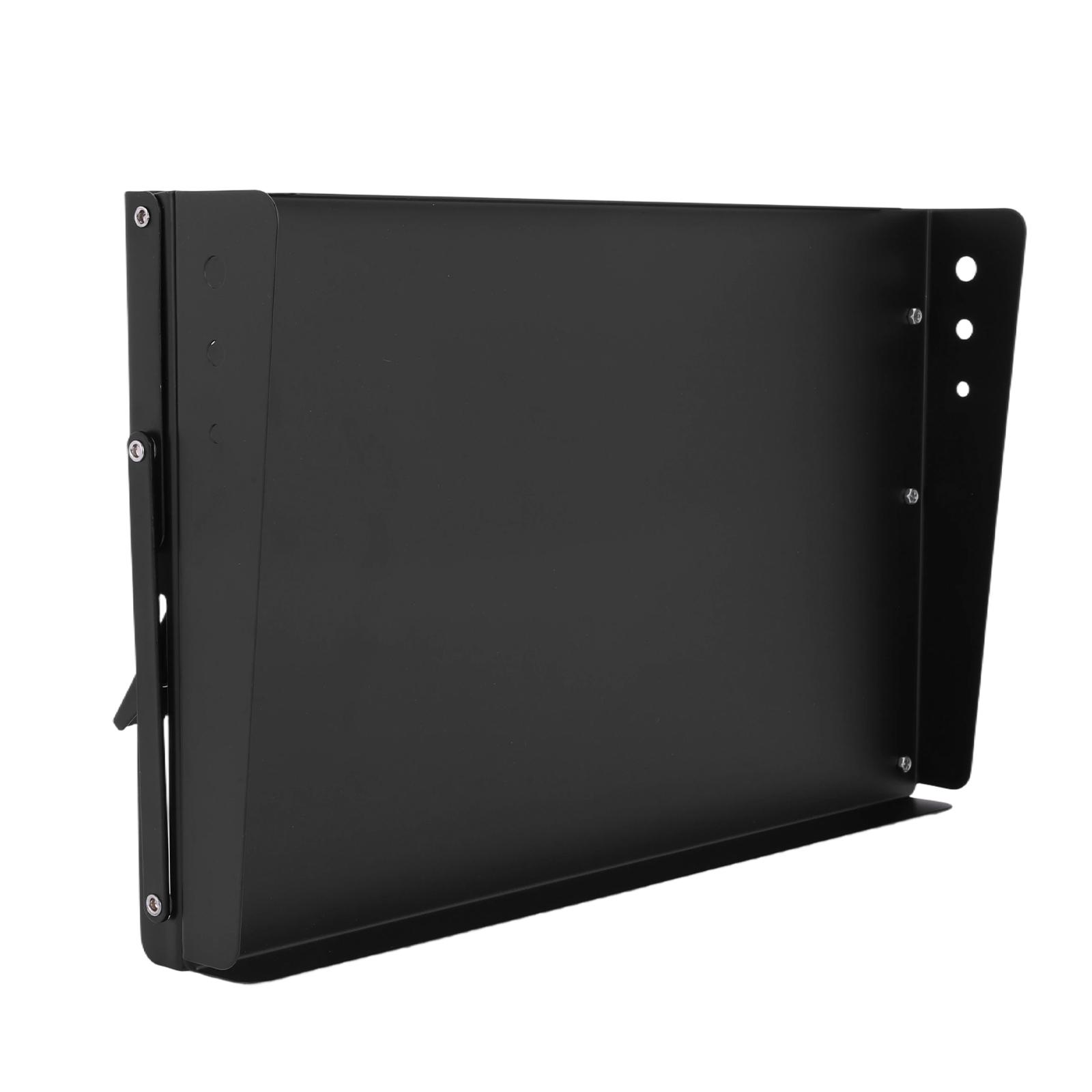 2 Pack Wall Mounted Folding Storage Rack Shelves Heavy Duty Adjustable Rail Shelf with Lip for Garage Kitchen Laundry Room Workshop