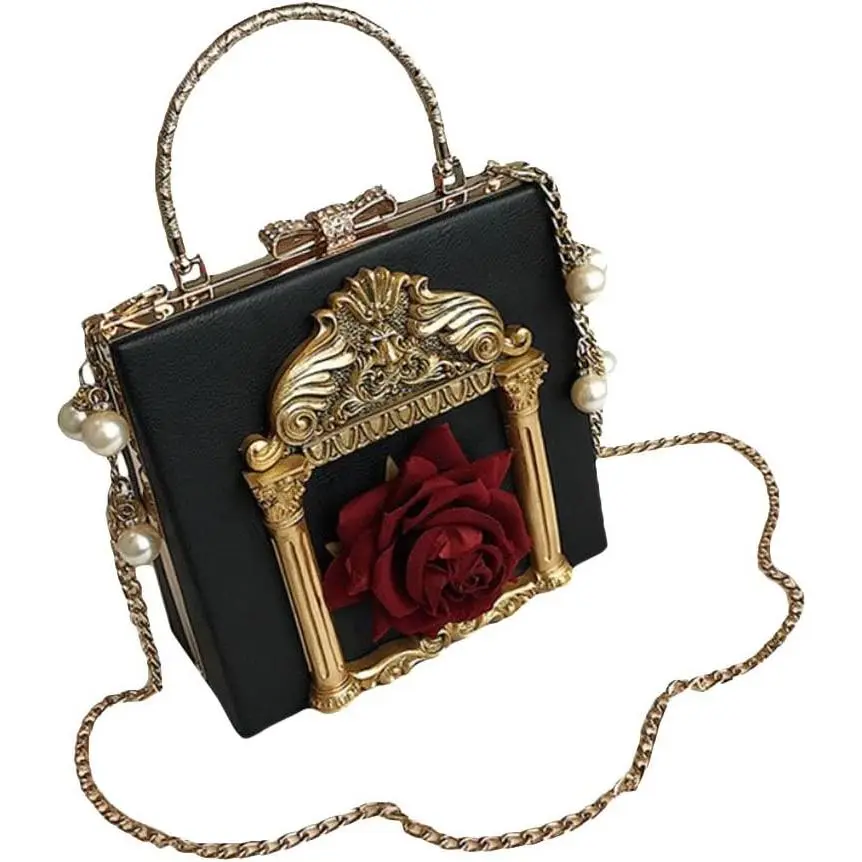 Victorian Handbag Gothic Purses Lolita  Bag for Women  Clutch