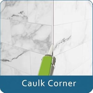 10-Sheet Peel and Stick Backsplash Stone Composite Self Tiles, 11.1" x 11.3" Grey White Mixed Embellished Stripes Brick Stick on Backsplash for,, Fireplace