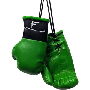 3.5" Lace Up Mini Boxing Gloves, Realistic Design and Miniature  Glove Detail Looks    a  Rearview Mirror, Gym Bag, and Backpack