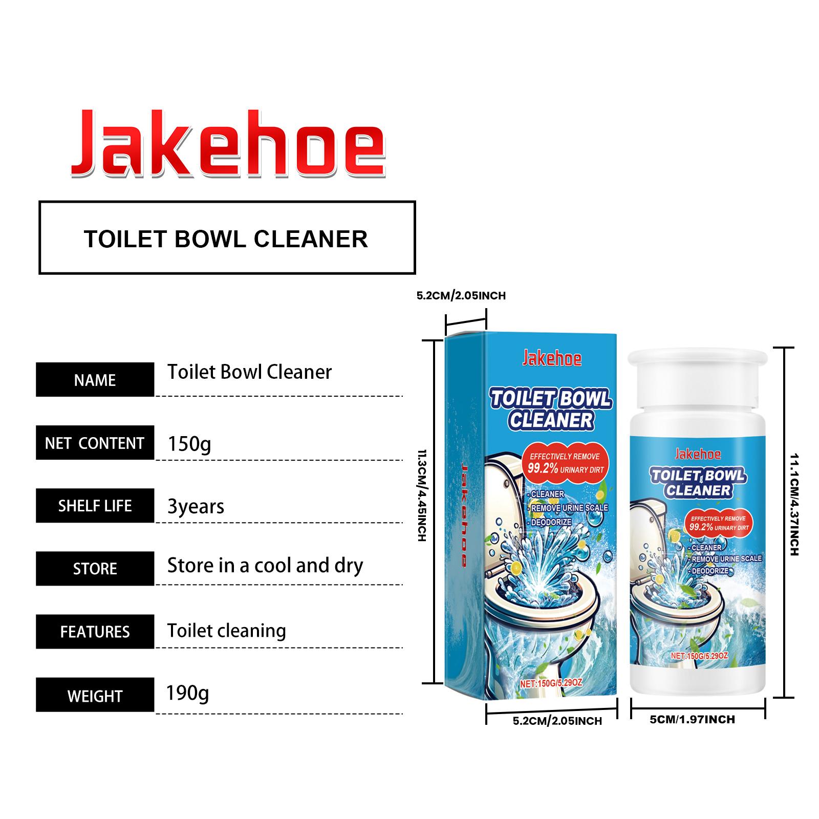 Jakehoe Splash Foam Toilet Cleaner, Toilet Decontamination Decontamination Deodorizing Foam Cleaner