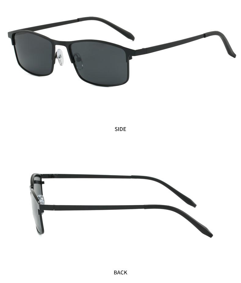 2026 New Day & Night Polarized Sunglasses for Men, Square Business Driving Glasses, Anti-Glare Night Vision UV Protection Shades for Outdoor Travel Wholesale