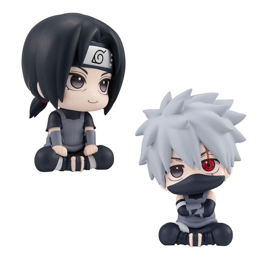 10cm Naruto Anime Figure Naruto Shippuuden Uchiha Itachi Action Figure Q Version Kakashi Figurine PVC Collection Model Doll Toys