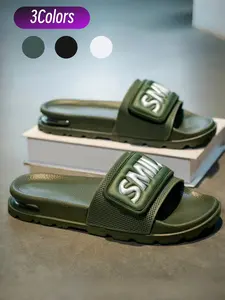 Multi-Color Daily Casual Slippers SMILE Soft Upper Wear-Resistant Sole Casual/Daily - Soft Skin-Friendly, Wear-Resistant Versatile