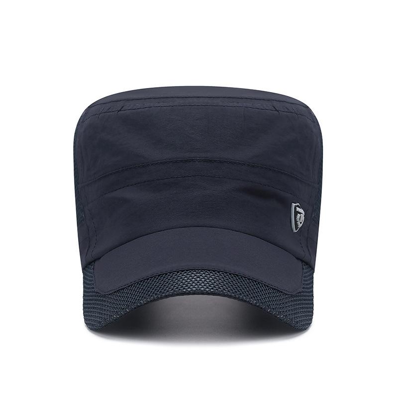 Unisex Adults' 2-Pack Flat Top Baseball Caps, All Seasons Quick-Dry Mesh Sun Protection, Breathable Thin Profile Sports & Outdoor Hats