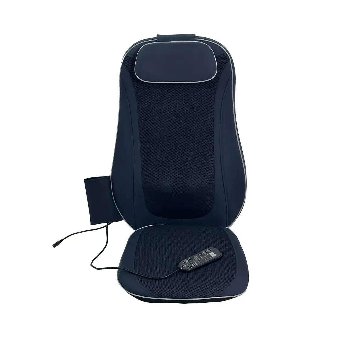 AobtkelShiatsu Back Massager with Kneading and Heating-Dark Blue