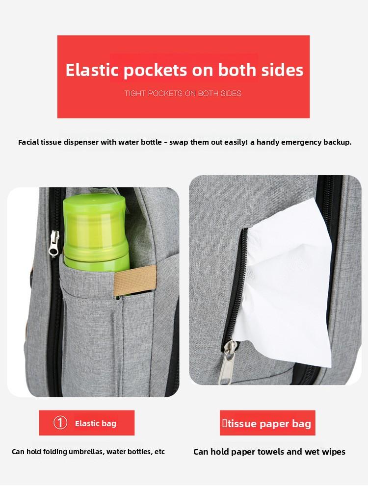 New portable folding bed sports outdoor backpack, lightweight large-capacity sports bag, multi-purpose backpack