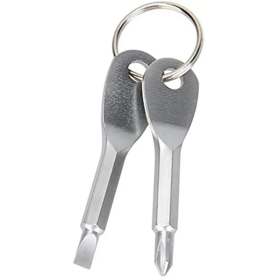 Portable Multifunction Key Chain Pocket  -purpose Mini Shape Travel Kits Outdoor   Tool Multifunction Repair Tool