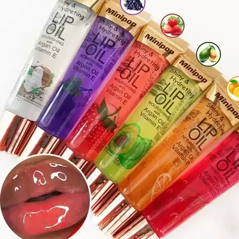 6pcs Color Available Mirror Watery Hydrate Lip Glaze, Shiny Moisturizing Lip Gloss Pearlescen Glitter Long Lasting Gloss Lip Oil Lips Makeup