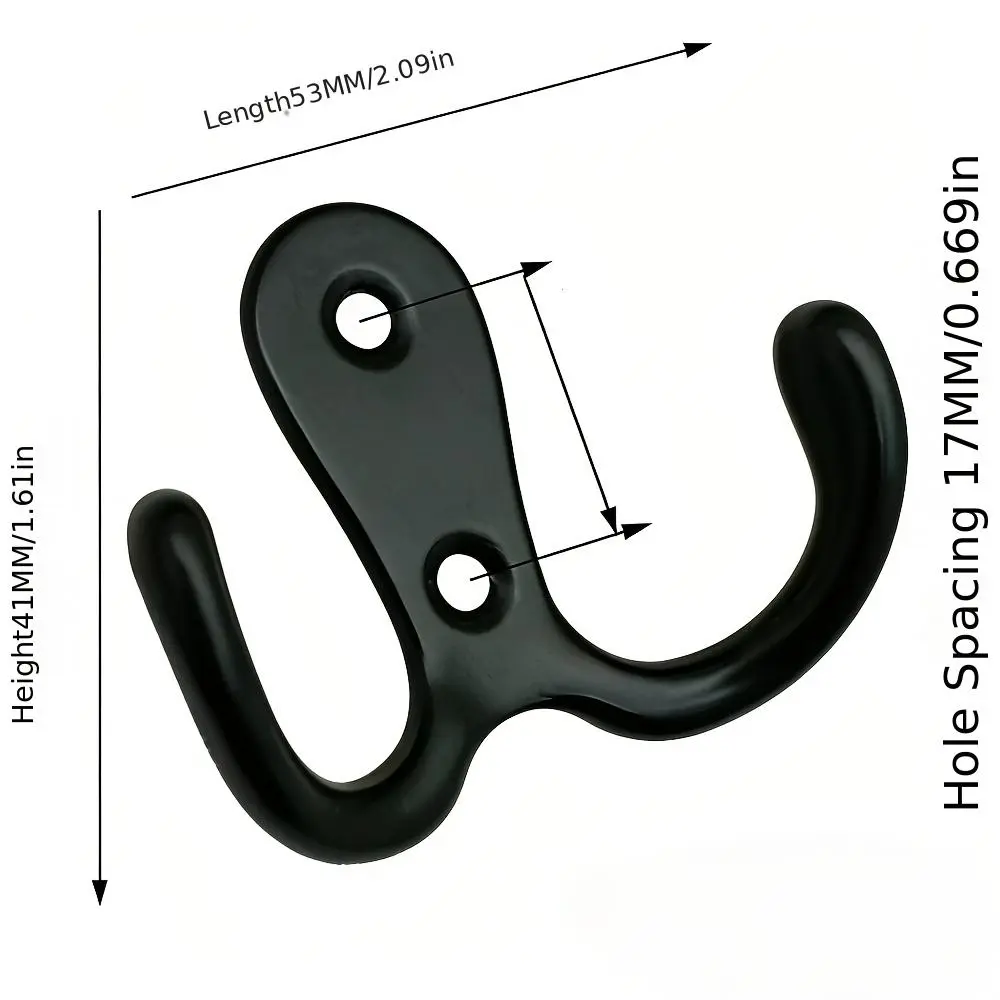 3pcs Metal Vintage Wardrobe Cabinet Hooks, Straight Eye Over-the-Door Hooks, Mini Wall Hooks with Screws for Home Use, Kitchen, Bathroom, Coat Hooks, Storage and Organization, Hooks for Hanging Items