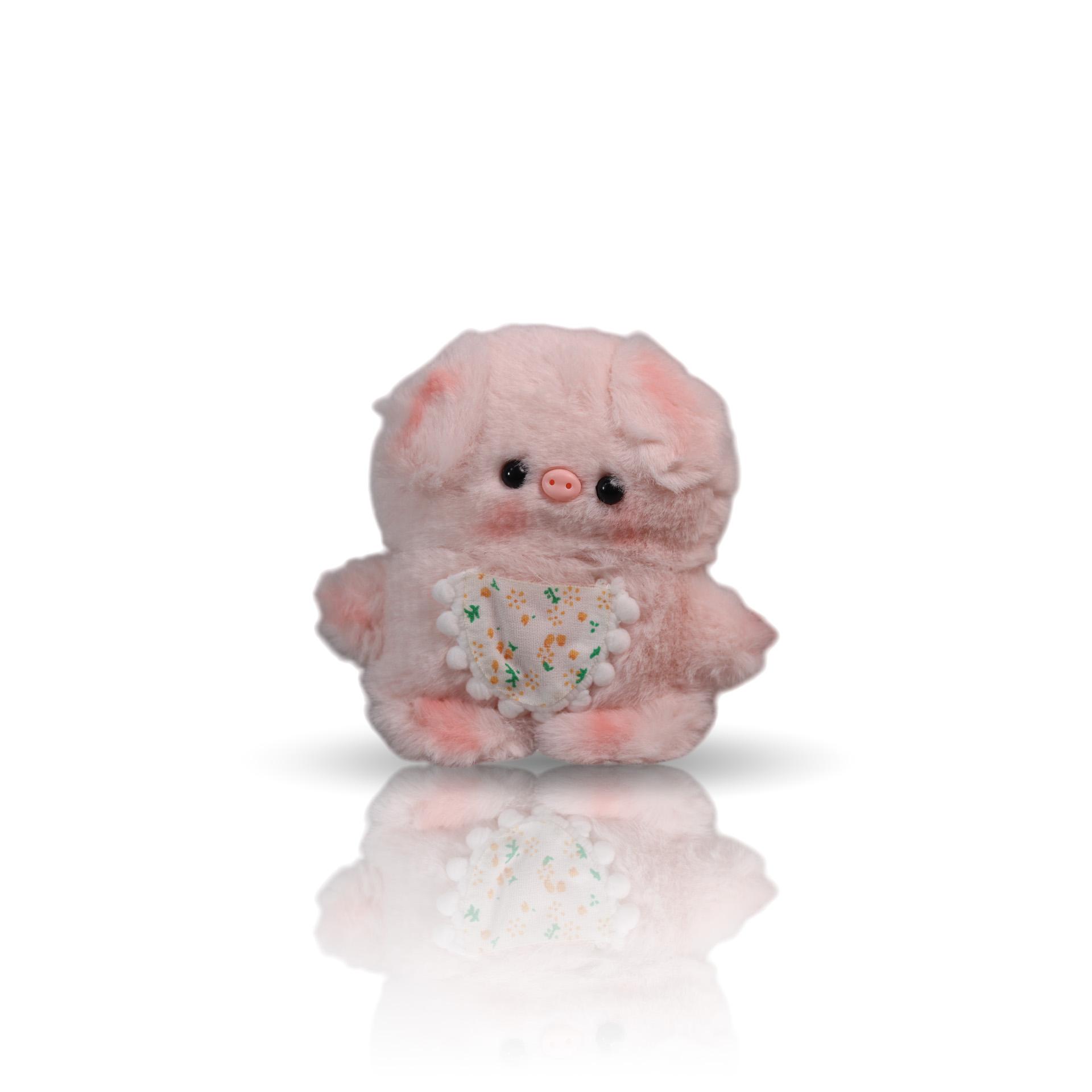 Autumn Winter Plush Cute Aesthetic Cartoon Pig Earphone Case, AirPods Pro Bluetooth-compatible Protector, 2nd 3rd Gen AirPods 4/3 Gift, Anti-Drop Women's Shell