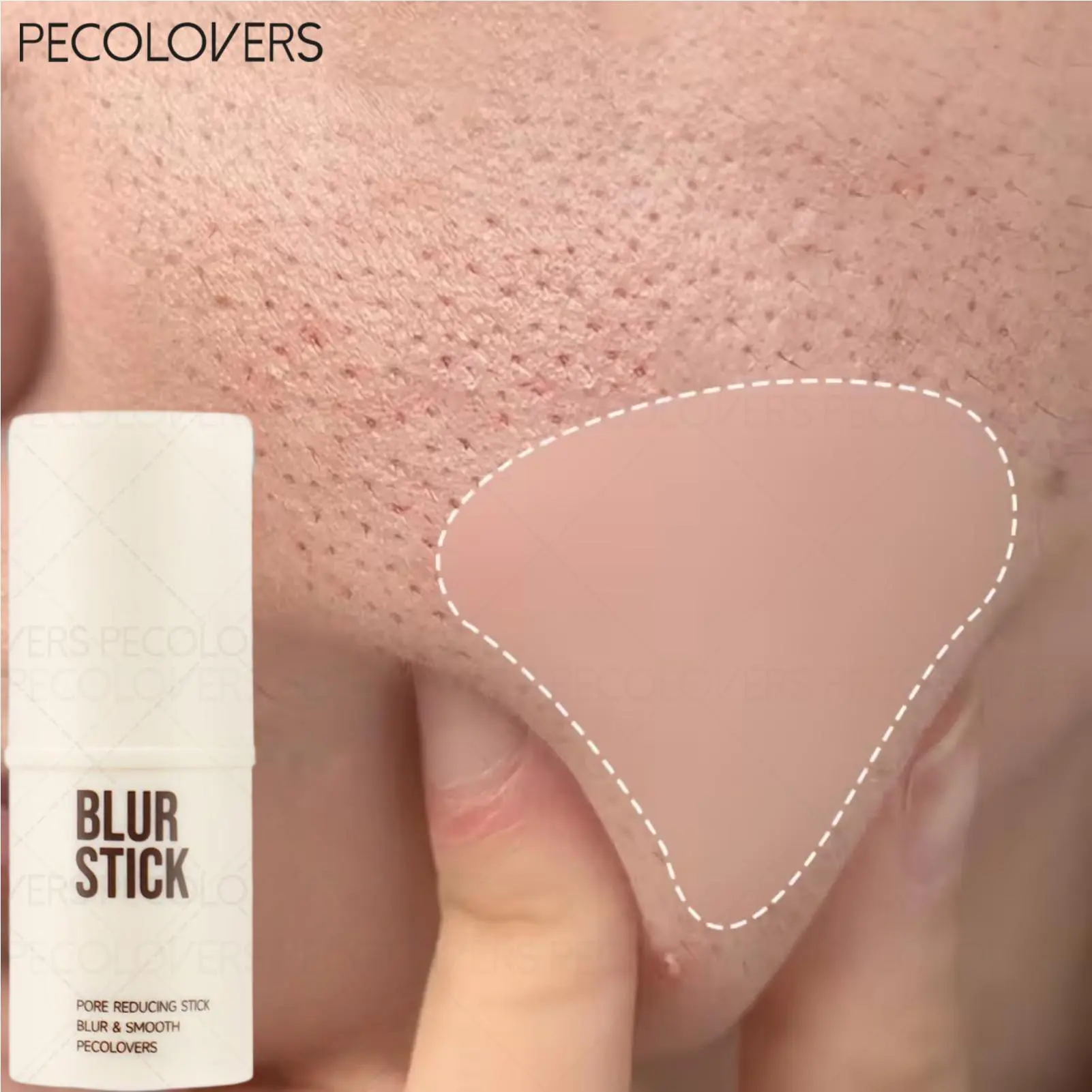 1PC Makeup Primer Stick Primer/Foundation Makeup, Long-Lasting Oil Control, Waterproof And Sweatproof, Moisturizing And Nourishing, Hydrating Flawless Coverage, Covers Blemishes, Covers Pores, Use Before Makeup, Must-have for Spring & Summer Outings