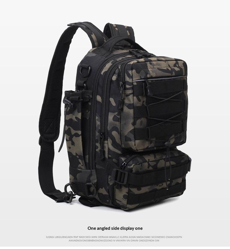 Multifunctional Tactical Backpack Outdoor Large Capacity Travel Sports Hiking Bag Multi-compartment Lure Fishing Bag