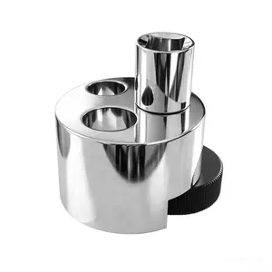 Stud Extractor Tool 1/4" to 3/4" (6 to 19mm) for Broken Bolt Remover or Seized Studs, Engine Block Exhaust Manifold Bolt Extractor Nut Splitter with Knurled Roller and Cam Lock