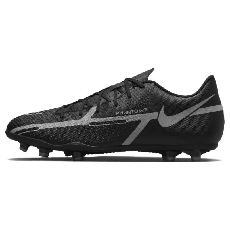 Nike Phantom GT2 Club Multi-Ground Soccer Cleats for Men and Women – Black Synthetic Upper Verifiable, with credentials and supporting global authentication