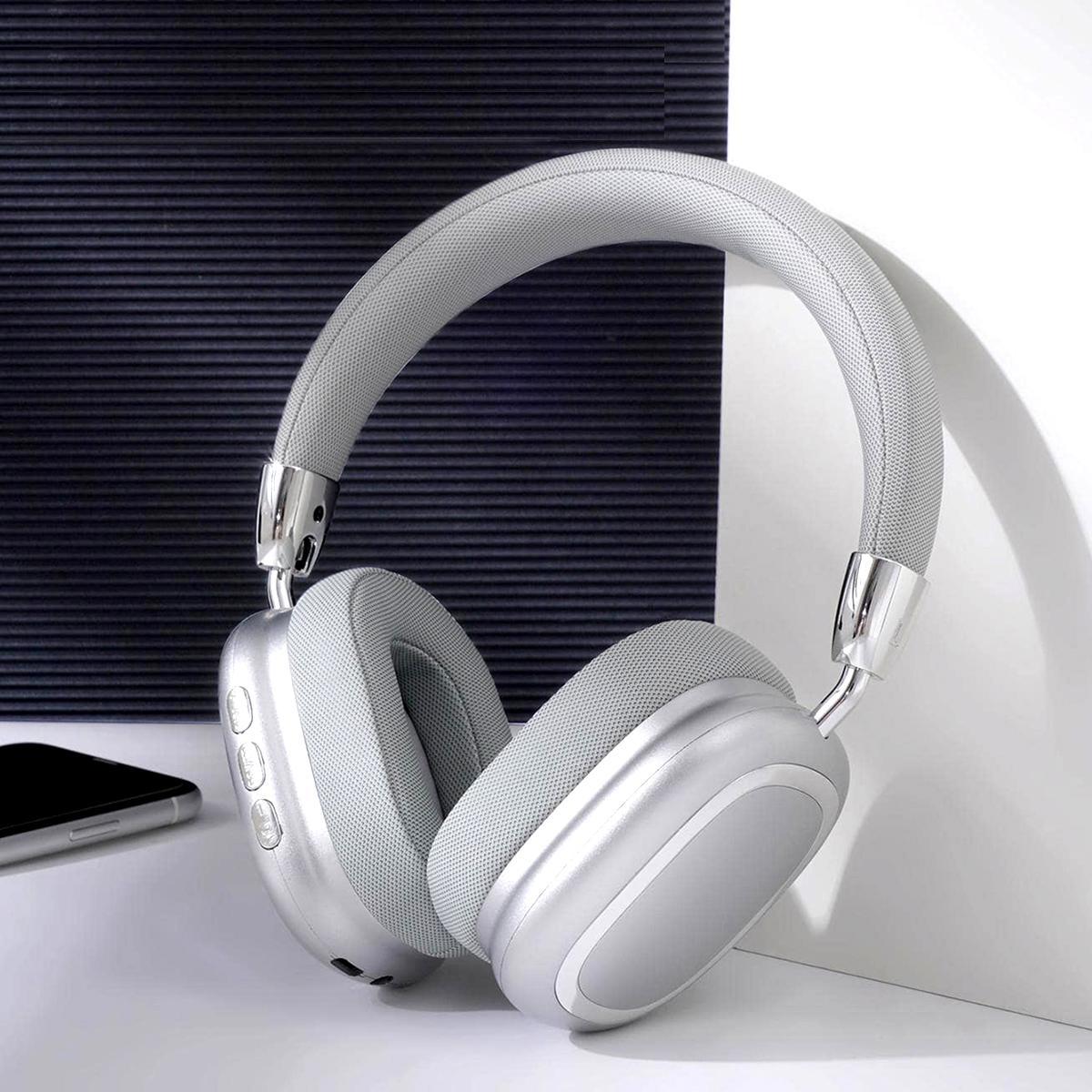 Wireless Headphones with Hi-Fi Clear Call Quality, Foldable Type-C Charging Sports Headphones, Compatible with Mobile Phones, Computers and MP3 Players, Wireless BT Headset, Noise Cancellation Headphones Wireless Headphones with Hi-Fi Clear Call Quality, Foldable Type-C Charging Sports Headphones, Compatible with Mobile Phones, Computers and MP3 Players, Wireless BT Headset, Noise Cancellation Headphones