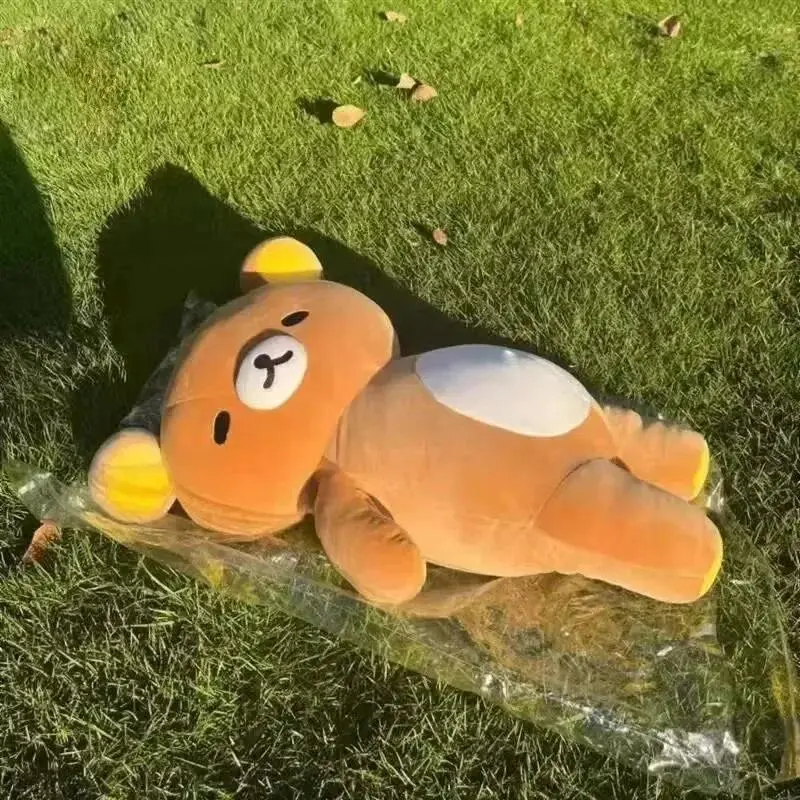 36/52/72cm Cartoon Rilakkuma Fatty Plush Doll Toys Sleeping Hug Pillow Sofa Cushion Room Decoration Toys Festival Surprise Gifts