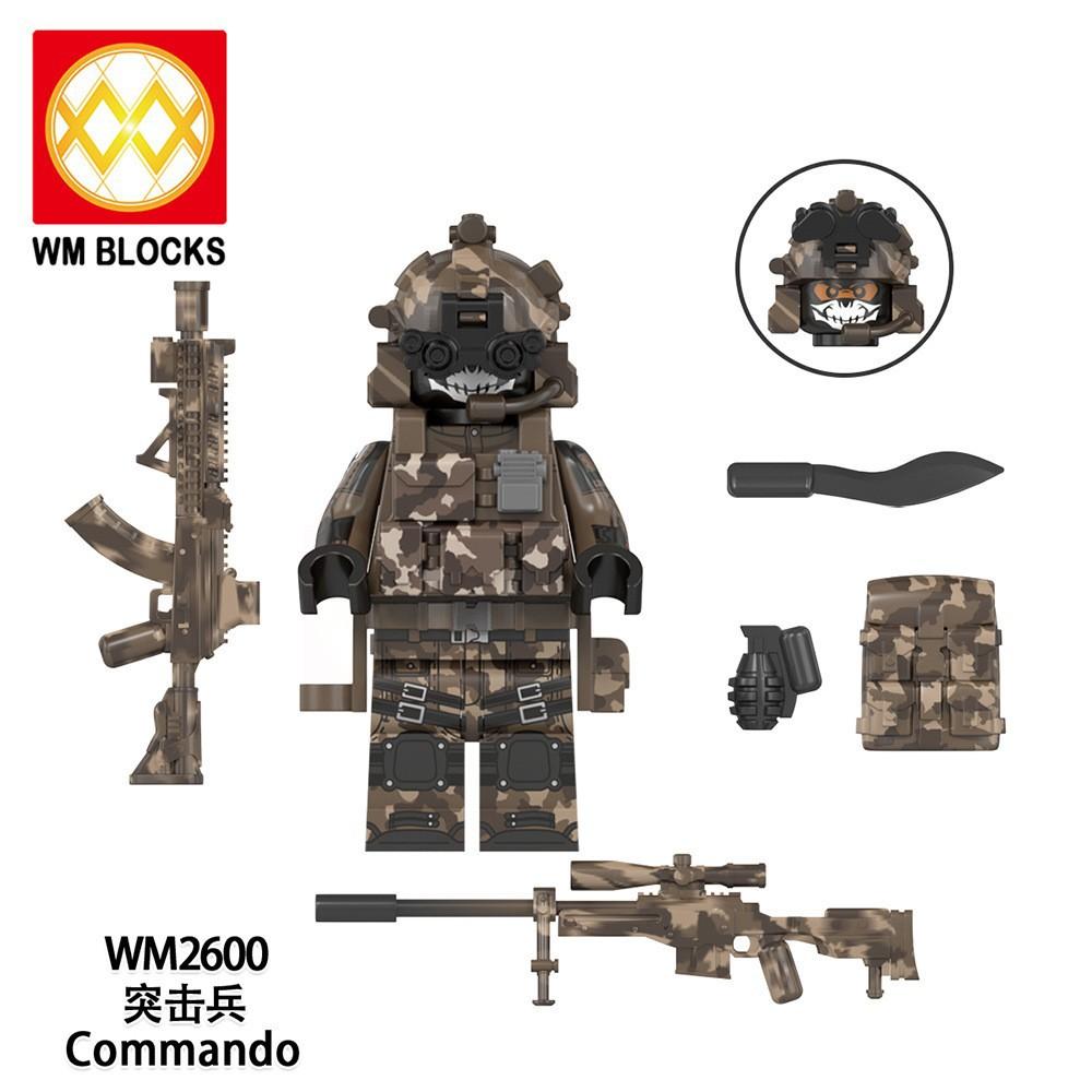 Building blocks, humanoid dolls, toys, digital action figures assembled toys crawler children's educational toys dolls for girls popular