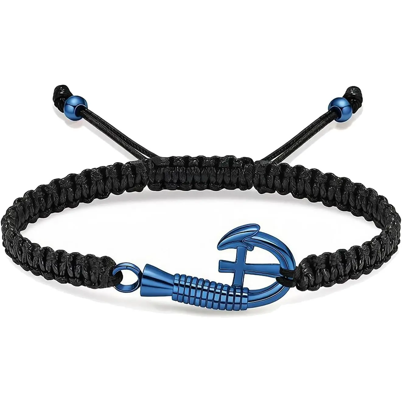 Fish Hook  Urn Bracelet for Ashes Cremation Bracelet for Ashes Rope Ash Bangle for Men Women  Pendant Memorial  Gifts