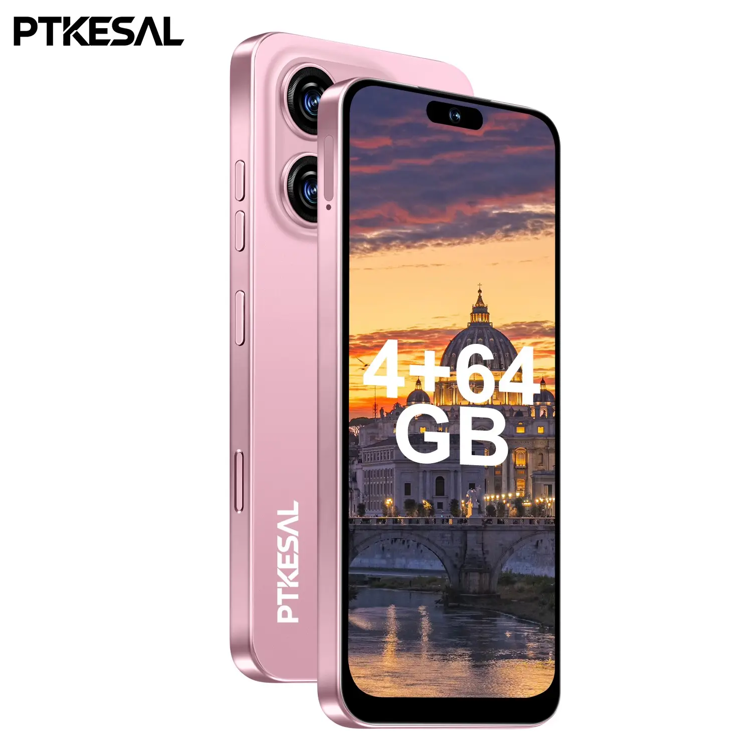 PTKESAL-16 Pro Max 6.93-inch 720 × 1600 high-definition large screen 4100mAh long battery life 4GB+64GB eight core MTK6750 500+13 million dual camera 4G dual card dual standby Android 10.0 Bluetooth WiFi true fingerprint unlock smartphone