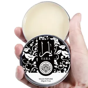Men's and women's solid fragrance perfume fragrance, body fragrance, lemon fruit flavor smearing body fragrance, fresh and lasting fragrance, 20g 0.710Z, convenient for carrying, suitable for dating and daily use, perfect gift choice