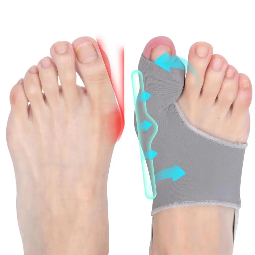 2PCS Bunion Corrector for Women & Men Big Toe Straightener-Bunions Correction Women & Men-Bunion Splint-Bunions Pads for Bunion Relief-Hallux Valgus Pain Relief,Comfortable & Breathable for Day/Night