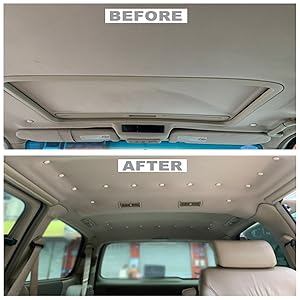 GJANSH Automotive Car Roof Headliner Repair Button Pins Kit, Universal Auto Roof Snap Rivets Retainer for Car Roof Fixed, with Installation Tool, Fit All Cars GJANSH Automotive Car Roof Headliner Repair Button Pins Kit, Universal Auto Roof Snap Rivets Retainer for Car Roof Fixed, with Installation Tool, Fit All Cars